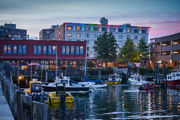 Old Port Waterfront Sunset
