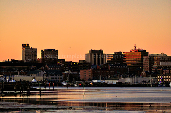 Last Light Over Portland