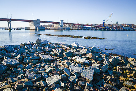 Casco Bay Bridge and Skyline