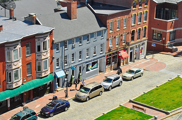 Boothby Square from Above