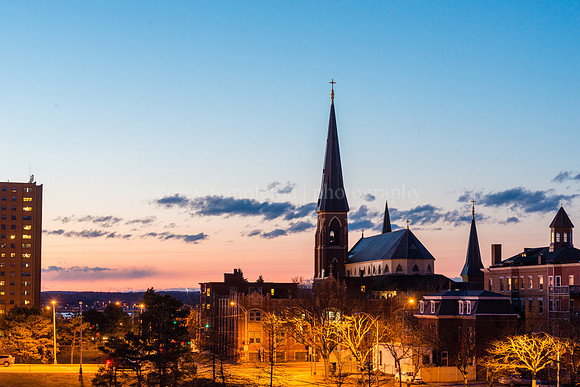 Franklin Street Sunset, April 2015