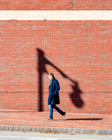 Man and Shadow, Spring Street