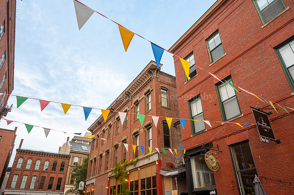 Milk Street Flags in the Old Port