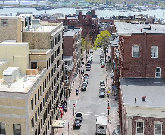 Down Exchange Street & Press Hotel 1