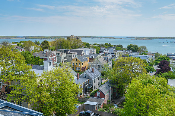 Casco Bay from Observatory