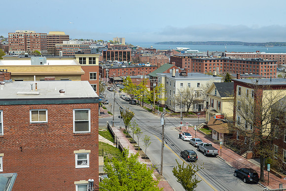 Danforth Street from Victoria Mansion
