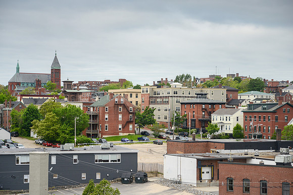 Looking West from the Marriott