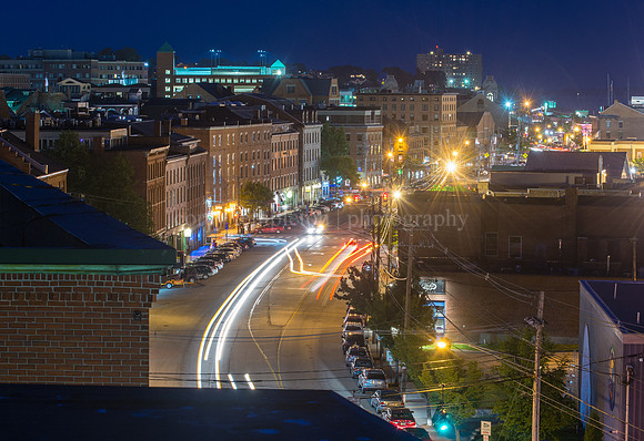 Nighttime from the Courtyard Marriott July 2015