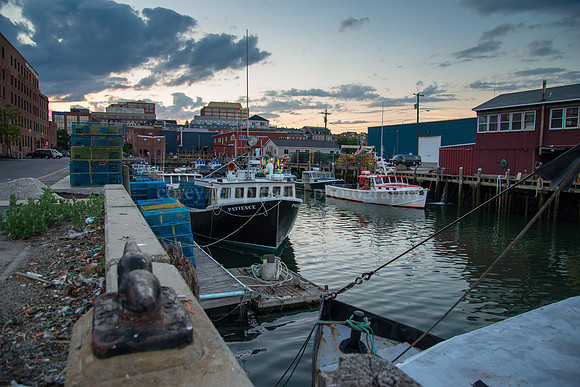 Merrill's Wharf Sunset, June 2015