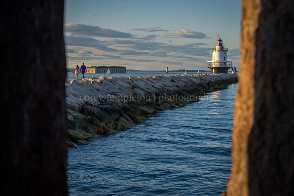Spring Point Lighthouse from the Fort