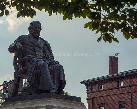 Longfellow Statue, August 2015