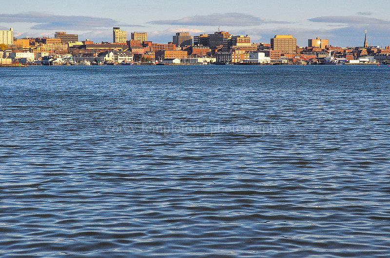 Portland Maine Skyline by Corey Templeton
