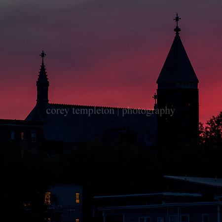 St. Dominic's Sunset