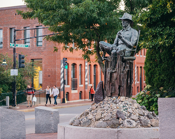 Ford Statue in Gorham's Corner