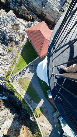 Atop Portland Head Light