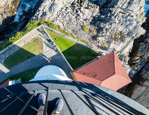 Atop Portland Head Light