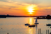 Peaks Island Summer Sunset