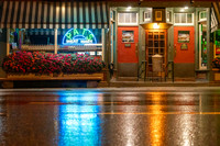Pat's Meat Market Sign at Night 484 Stevens Avenue