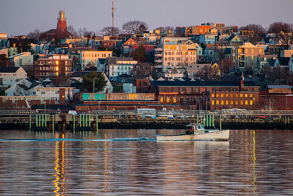 Boating by Munjoy Hill
