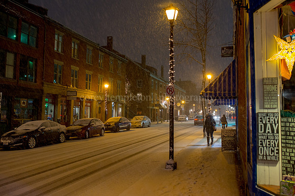 Fore Street Snow, January 2016