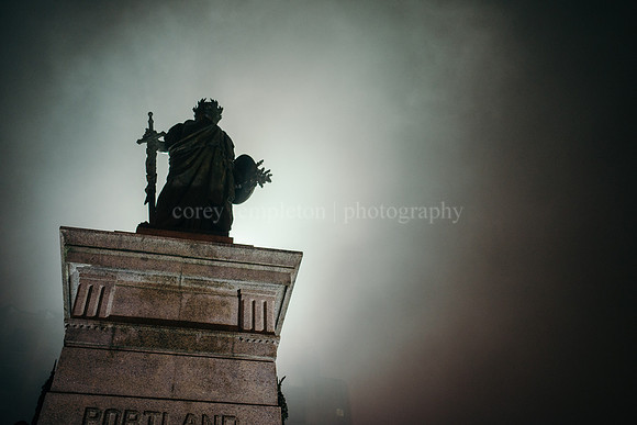 Our Lady of Victories, in the Fog