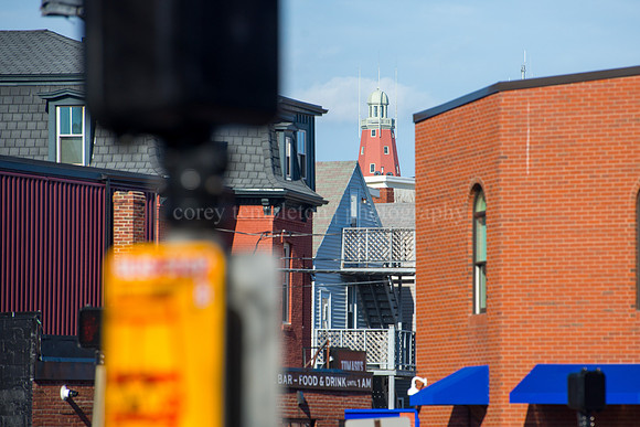 Portland Observatory from Middle & Franklin Streets