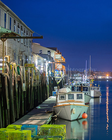 Custom House Wharf Boats, February 2016