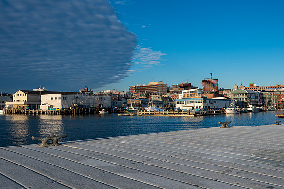 Wall of Clouds Over State Pier