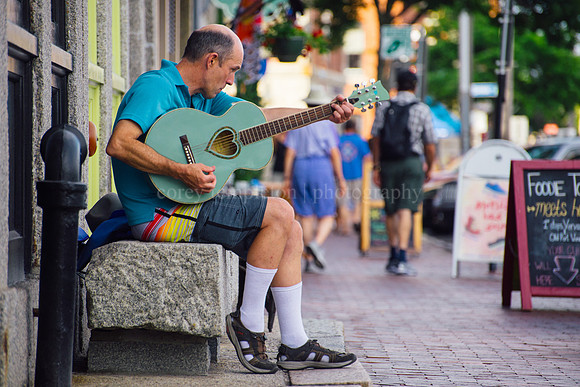 Guitarist on Commercial Street