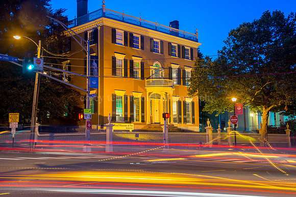 McLellan-Sweat Mansion on the Corner of High and Spring Streets