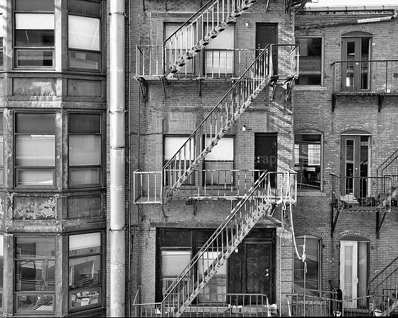 Back of Buildings