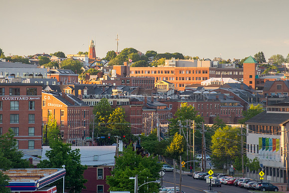 Commercial Street from the Bridge