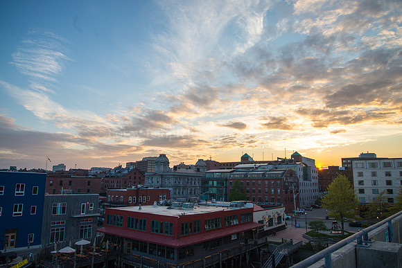 Sunset from State Pier