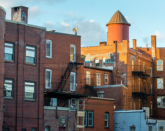 Behind Congress Square