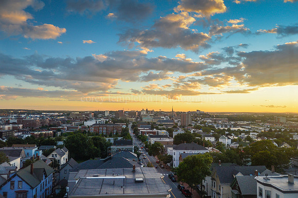 Portland Observatory Sunset 2
