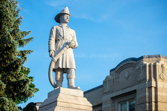 Fireman Statue