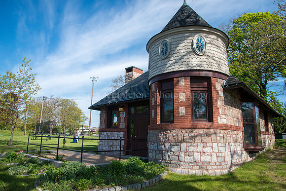 The Castle in Deering Oaks Park