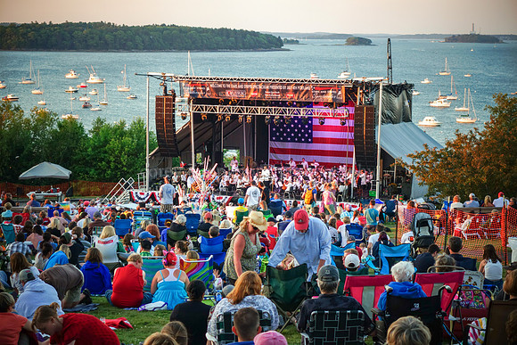 4th of July on the Eastern Promenade