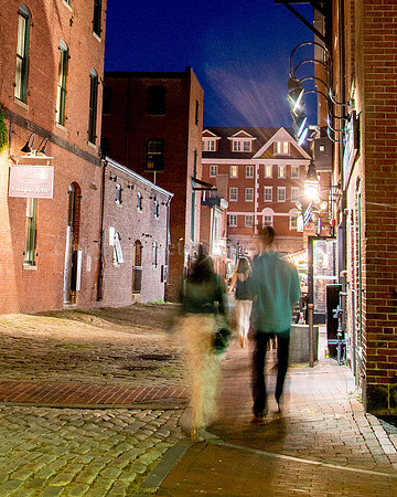 Summer Evening on Wharf Street