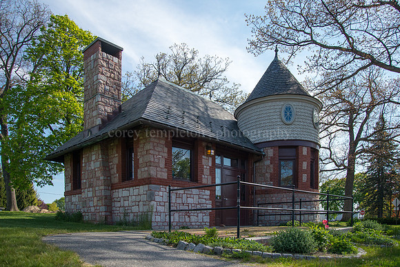 The Castle in Deering Oaks Park