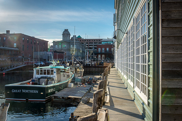 West Side of Maine Wharf