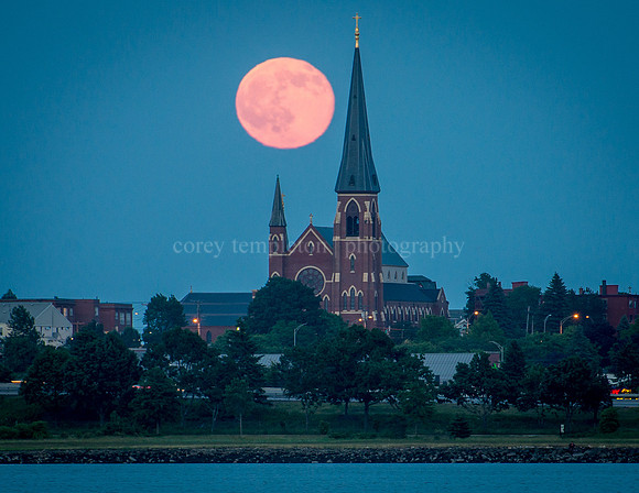 Moonrise over the Church