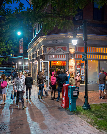 Outside of One Longfellow Square - Night