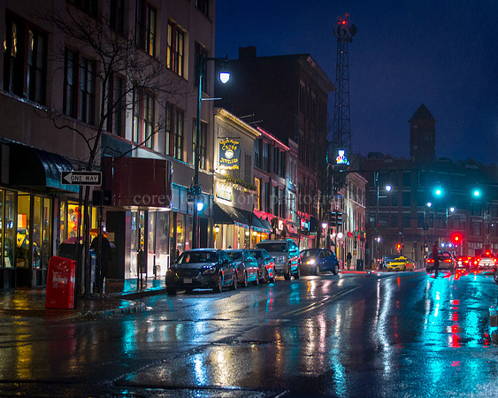 Rainy Congress Street