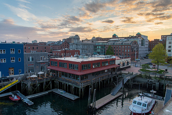 Sunset from State Pier