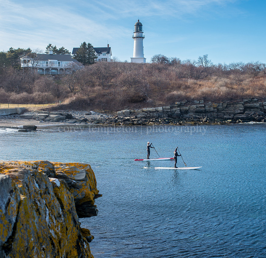 Stand Up Paddle Boarding at Two Lights