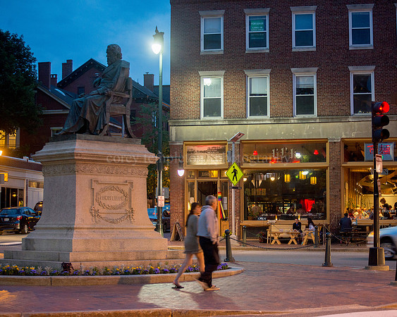 Longfellow Square Summer Night