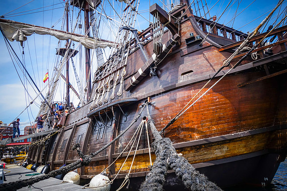 The Tall Ship El Galeon