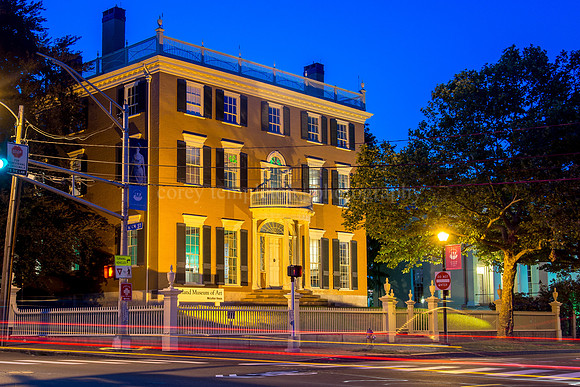 McLellan-Sweat Mansion on the Corner of High and Spring Streets