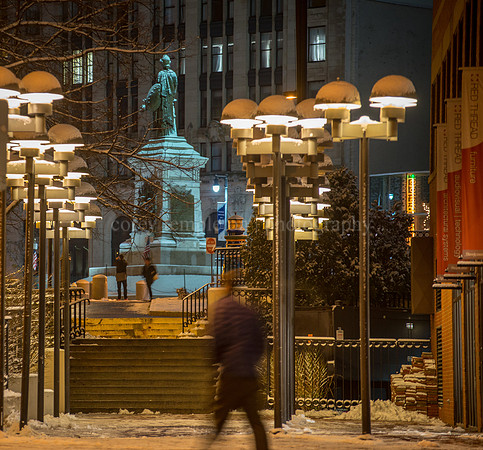 Monument Way towards the Our Lady of Victories Statue